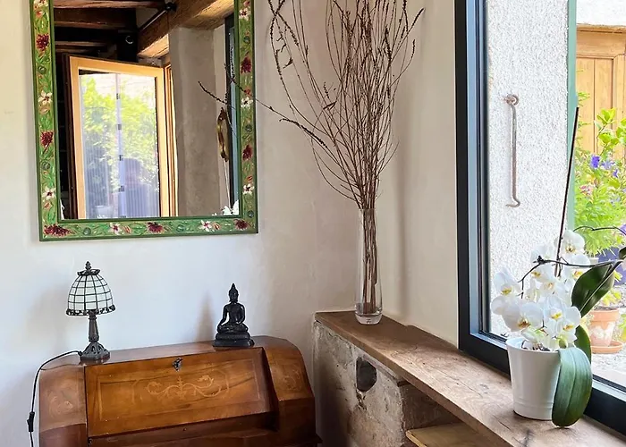 度假居 Charmante Maison De Village Senaillac-Lauzes