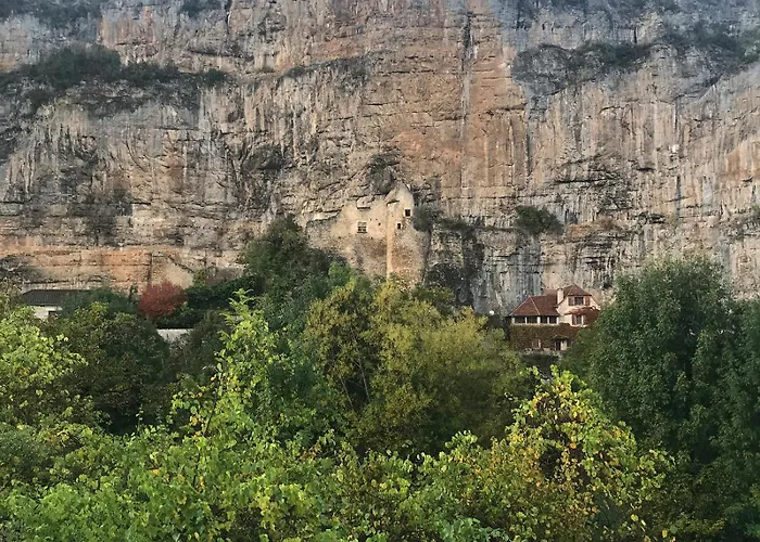 度假居 Charmante Maison De Village Senaillac-Lauzes